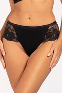 Majtki damskie - Figi Unikat Amal czarny - miniaturka - grafika 1
