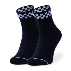 Vans Skarpety Wysokie Dziecięce VN0A47X8 Black - Skarpetki damskie - miniaturka - grafika 1