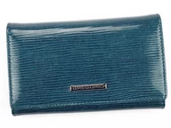 Portfele - Portfel damski skórzany PELLUCCI LN-101 Niebieski - niebieski - miniaturka - grafika 1