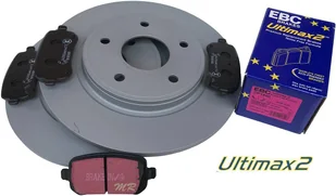 Tylne klocki Ultimax2 + tarcze hamulcowe 305mm EBC seria PREMIUM Dodge Caravan 2008- - Tarcze hamulcowe - miniaturka - grafika 12