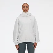 Bluzy damskie - Bluza damska New Balance WT41537AHH  szara - miniaturka - grafika 1