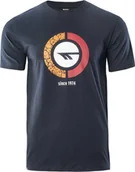 Koszulki męskie - Hi-Tec Koszulka męska Rakan granatowa r. XL - miniaturka - grafika 1