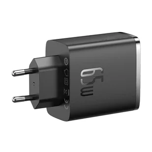 Ładowarka sieciowa Baseus OS-Cube Pro 2xUSB-C + USB, 65W (czarna) - Ładowarki do telefonów - miniaturka - grafika 5