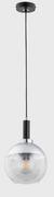 Lampy sufitowe - Pojedyncza wisząca kula z przezroczystym kloszem ALFA 60891 z serii ADRIA - miniaturka - grafika 1