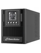 Zasilacze awaryjne UPS - PowerWalker UPS ON-LINE VFI 1000 AT FR 3X FR OUT USB/RS-232 LCD EPO - miniaturka - grafika 1