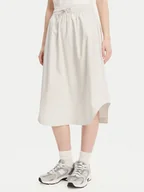 Spódnice - New Balance Spódnica midi WK51551 Szary Regular Fit - miniaturka - grafika 1