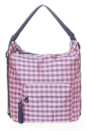 Torebki damskie - Mandarina Duck Md20 Vichy, Plecak damski Jeden rozmiar, Vichy Pink - miniaturka - grafika 1