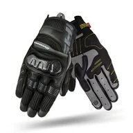 Rękawice motocyklowe - SHIMA X-BREEZE 2 BLACK, letnie męskie rękawice motocyklowe z siateczki (czarne, rozmiar 3XL) - miniaturka - grafika 1