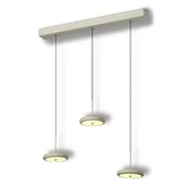 Lampy sufitowe - Lampa wisząca Decor Yoyo 3 x 6W 3000K Beżowa - miniaturka - grafika 1