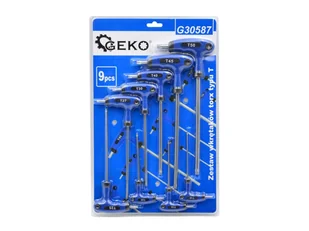 GEKO Zestaw wkrętaków torx typu T 9el. G30587 - Zestawy narzędziowe - miniaturka - grafika 3