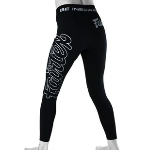 Legginsy treningowe męskie Fairtex Compression CP2 - Kimona, stroje i obuwie - miniaturka - grafika 1