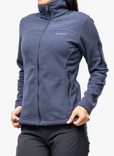 Polar damski Columbia Fast Trek II Jacket - nocturnal - Bluzy sportowe męskie - miniaturka - grafika 1