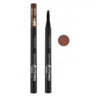 Akcesoria i kosmetyki do stylizacji brwi - Catrice BROW COMB PRO MICRO PEN - Pisak do brwi - 030 MEDIUM BROWN - miniaturka - grafika 1