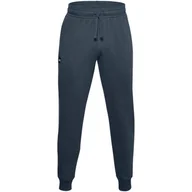 Spodnie męskie - Spodnie męskie Under Armour Rival Fleece Jogger granatowe 1357128 408-S - miniaturka - grafika 1