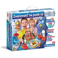 Zabawki interaktywne dla dzieci - Clementoni Zwariowani Na Punkcie Nauki Doświadczeń 60771 - miniaturka - grafika 1