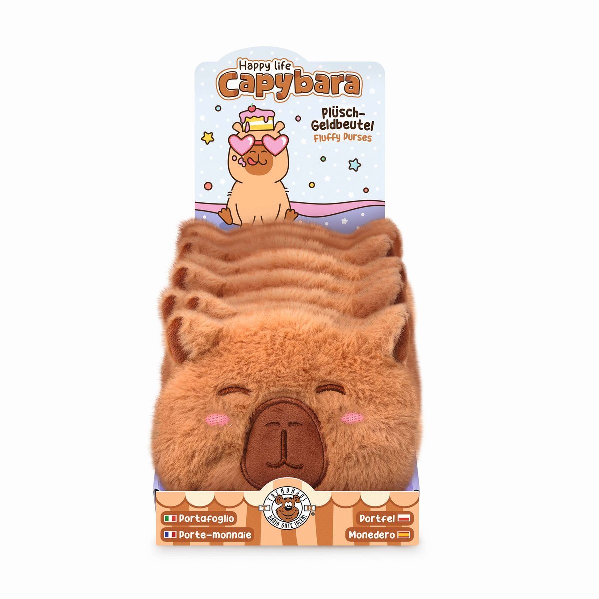 Portmonetka Pluszowa Kapibara
