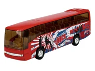 Samochody i pojazdy dla dzieci - WELLY SUPER COACH CZERWONY 1:64 95948 - miniaturka - grafika 1