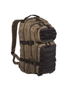 Plecak taktyczny wojskowy Mil-Tec Small Assault Pack 20 l Zielony/Czarny - Plecaki - miniaturka - grafika 2