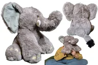 Maskotki i pluszaki - Maskotka Pluszowy SŁOŃ 24 cm Słonik Pluszak Przytulanka Zwierzątka Słonie - miniaturka - grafika 1