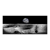 Obrazy i zdjęcia na płótnie - Obraz Glasspik Earth View 50 x 125 cm - miniaturka - grafika 1