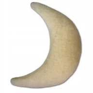 Poduszki do karmienia - Hoppediz Thermaline – beżowy rogal do karmienia i poduszka ciążowa z mikro-perełkami - miniaturka - grafika 1