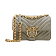 Torebki damskie - Pinko Skórzana torebka na ramię Love One Mini Crossbody - miniaturka - grafika 1