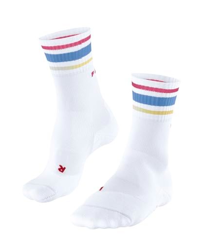 FALKE Kobiety Skarpety do biegania RU3 Comfort Sunshift W So lyocell materiał funkcyjny przeciw pęcherzom 1 Para, Czarny White 2006, 41-42