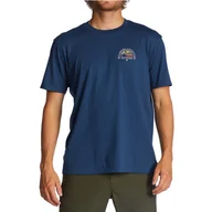 Koszulki męskie - Męska Koszulka z krótkim rękawem BILLABONG SUN UP TEES ABYZT01728-BRQ0 – Niebieski - miniaturka - grafika 1