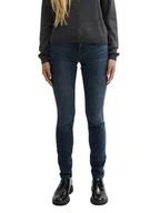 Spodenki damskie - Tom Tailor Dżinsy - Skinny fit - w kolorze granatowym - miniaturka - grafika 1