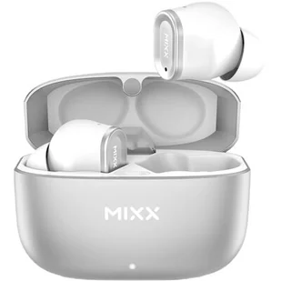 MIXX StreamBuds Custom 1 Biało-srebrne - Słuchawki - miniaturka - grafika 1