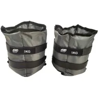 Obciążenia - EB FIT Obciążenie na przeguby EB FIT Szary 2x5 kg) - miniaturka - grafika 1