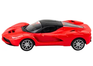 Auto sportowe RC 1:15 czerwone Leantoys - Zabawki zdalnie sterowane - miniaturka - grafika 1