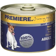 Mokra karma dla psów - PREMIERE Best Meat Adult Kurczak 6x185 g - miniaturka - grafika 1
