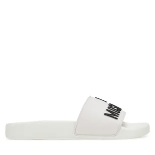 Klapki LOVE MOSCHINO JA28052G1MI14100 Biały - Klapki i japonki damskie - miniaturka - grafika 1