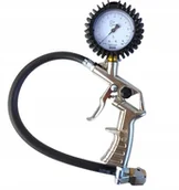 Pistolety pneumatyczne - Adler 0206.75 pistolet do pompowania z manometrem z pierwotną homologacją producenta 10 bar - miniaturka - grafika 1