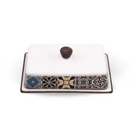 Inne naczynia kuchenne - CERAMICZNA MASELNICZKA MASELNICA NA MASŁO MAESTRO HOLIDAY IN PORTO MR-20005-45 - miniaturka - grafika 1