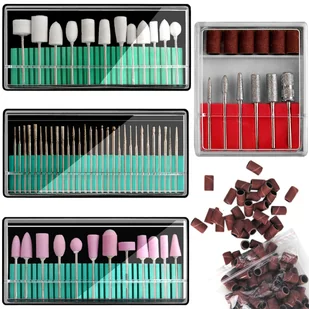 MAXY C.O. Zestaw akcesoriów do frezarki 5900779934108 - Zestawy do manicure i pedicure - miniaturka - grafika 2