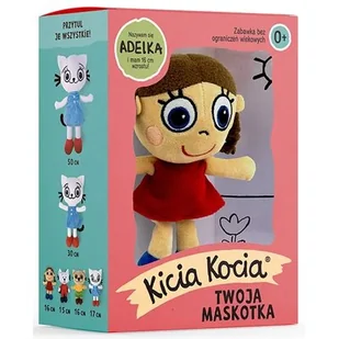 Maskotka MEDIA RODZINA Kicia Kocia Adelka - Maskotki i pluszaki - miniaturka - grafika 1