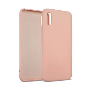 Beline Etui Silicone iPhone 13 6,1" różowo-złoty/rose gold - Etui i futerały do telefonów - miniaturka - grafika 1