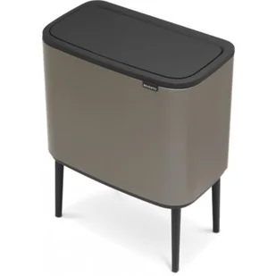 Brabantia Kosz na śmieci Bo Touch Bin 36 l platynowy 315787 - Kosze na śmieci - miniaturka - grafika 1