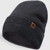 Czapki męskie - Czapka Zimowa HI-TEC Dwuwarstwowa Szara Ciemna MABO-DARK GREY - miniaturka - grafika 1