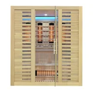 Sauny - Sauna na podczerwień kamień solny 180X160X200CM MO-RL4S XL Infrared Mazur - miniaturka - grafika 1