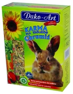 Karma dla gryzoni - Dako-Art Chrumiś pełnowartościowy pokarm dla królików 1kg - miniaturka - grafika 1