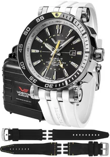 Zegarek Zegarek Vostok Europe NH34-575A718SW Energia Rocket Automatic GMT - Zegarki męskie - miniaturka - grafika 1