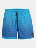 Kąpielówki dla chłopców - Jack&Jones Junior Szorty kąpielowe Maui 12273844 Niebieski Regular Fit - miniaturka - grafika 1