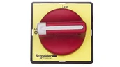 Wyłączniki światła i elektryczne - Schneider Electric Napęd drzwiowy czerwono-żółty z blokadą 60x60mm KCD1PZ KCD1PZ - miniaturka - grafika 1