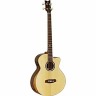 Gitary basowe - Ortega StripeDSU-ACB gitara basowa akustyczna - miniaturka - grafika 1