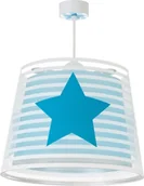 Lampy sufitowe - Dalber Light Feeling lampa wisząca 1-punktowa niebieska 81192T 81192T - miniaturka - grafika 1