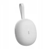 Słuchawki - Baseus bezprzewodowe Encok W05 Białe - miniaturka - grafika 1