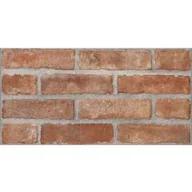 Płytki ceramiczne - NEXTERIO Gres Brick Red Mat 31X62 Antica Ceramica Rubiera - miniaturka - grafika 1